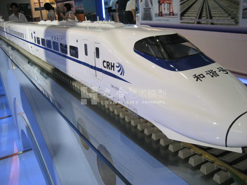 大比例動車組、飛機沙盤模型