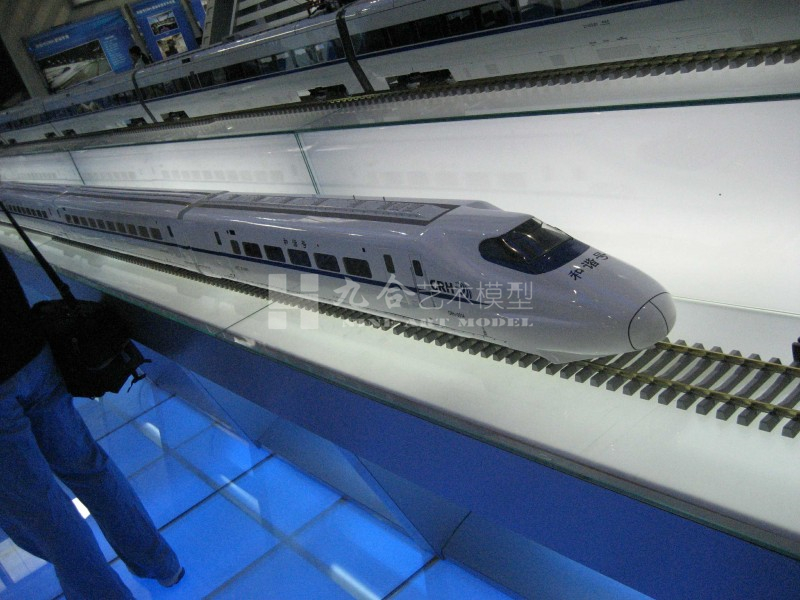 大比例動車組、飛機沙盤模型
